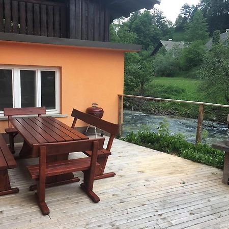 Vila House By The River Zgornje Gorje Exteriér fotografie